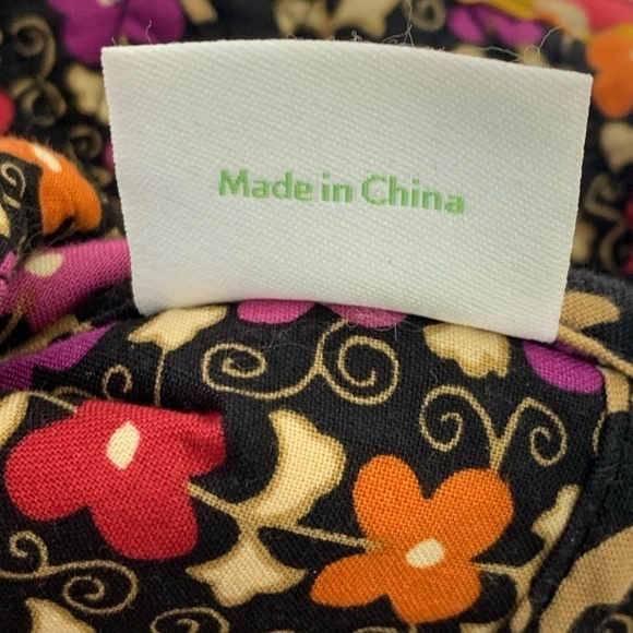 Vera Bradley | Suzani Lined Double Handle Tote Market Shoulder Bag Purse - Picture 12 of 12